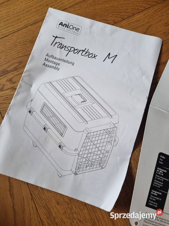Transporter psa AniOne 68x52x47 i dodatki Józefów sprzedam