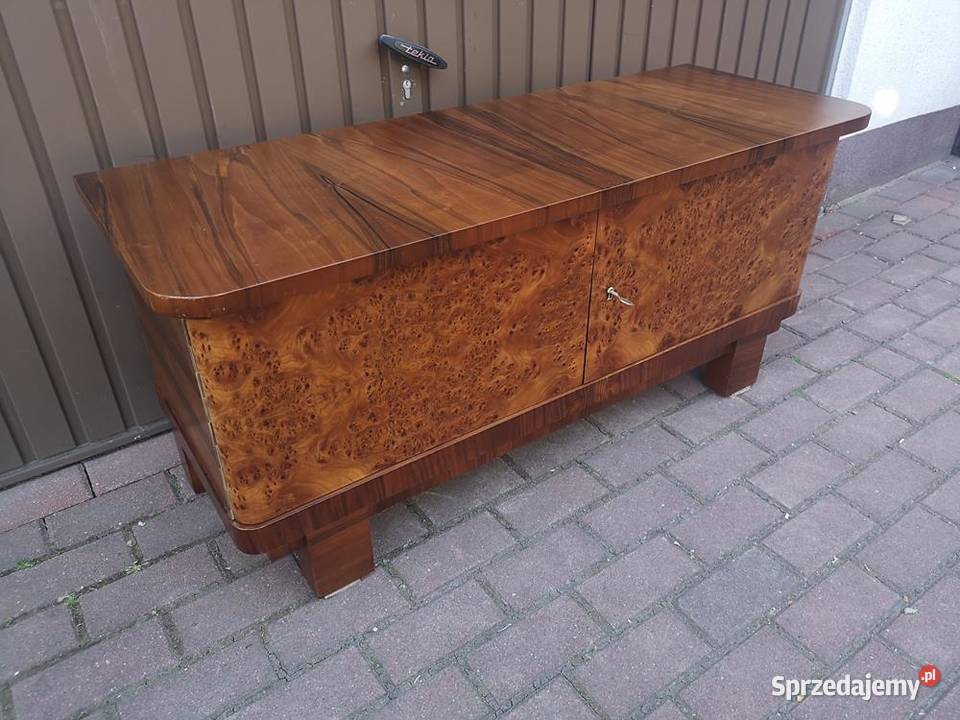Komoda ARTDECO Orzech Niska Stara Antyk Meble Meble Swarzędz