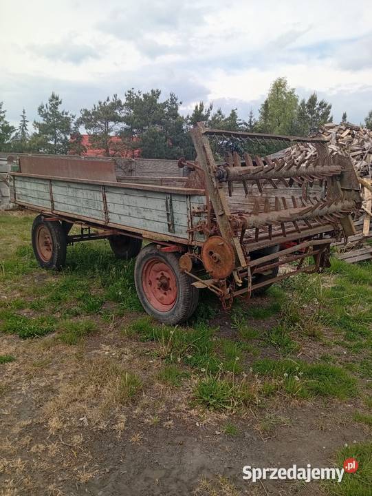 Rozrzutnik przyczepa 2w1 Gościejewo