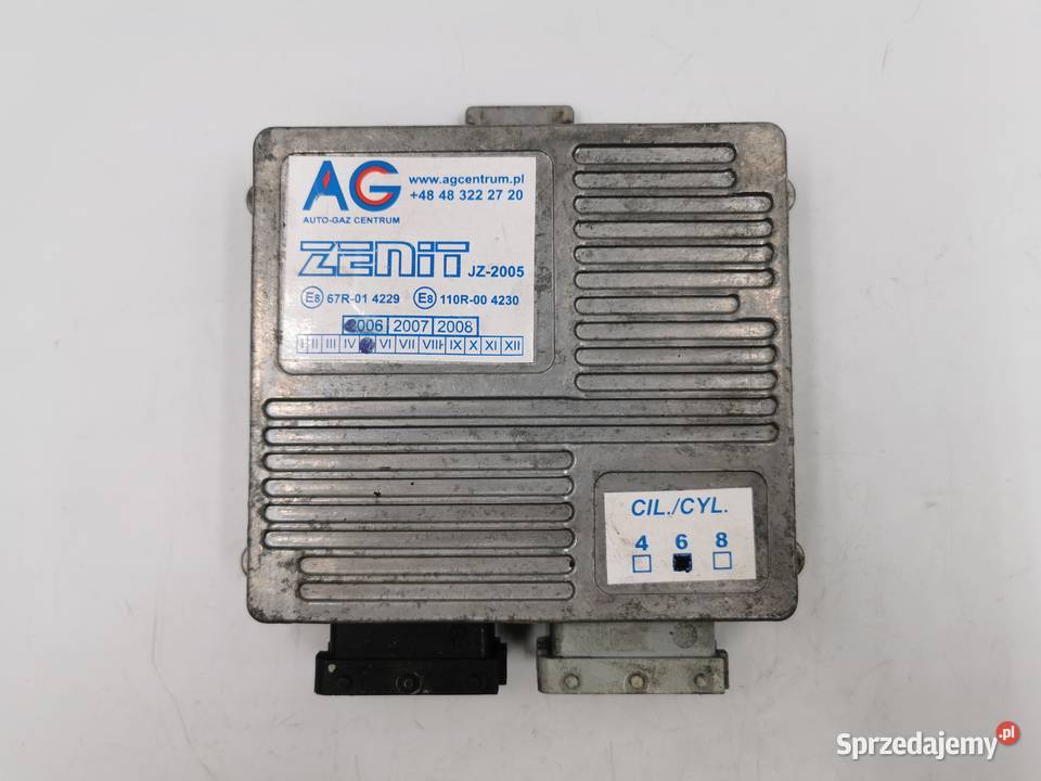 Sterownik Komputer Centrala Gazu ZENIT JZ2005 6 Układ paliwowy