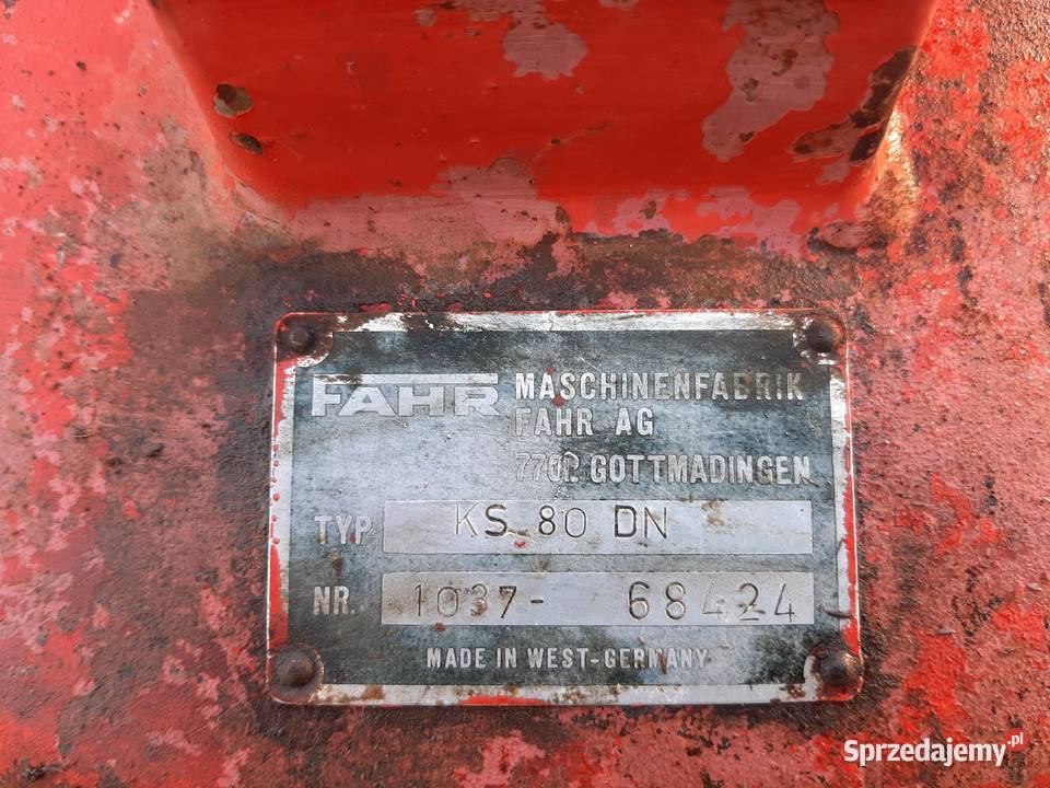 Zgrabiarka karuzelowa deutz fahr KS 80 DN Zwoleń