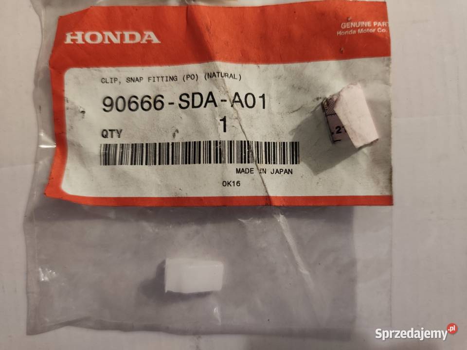 Części do motocykla HONDA Września