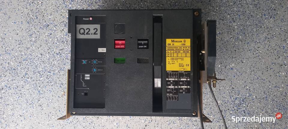 Wyłącnikrozłącznik mocy Moeller IZM321250ANowy Elektronika Bielsko-Biała sprzedam