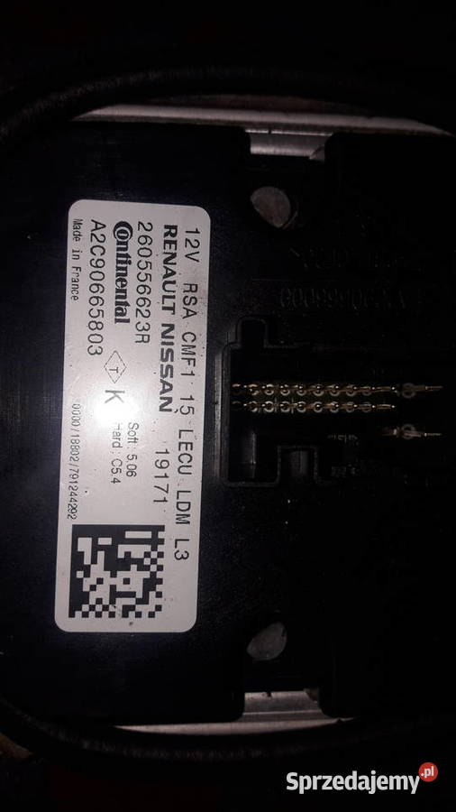 Przetwornica moduł LED Renault Clio Nissan dolnośląskie Sieroszowice sprzedam