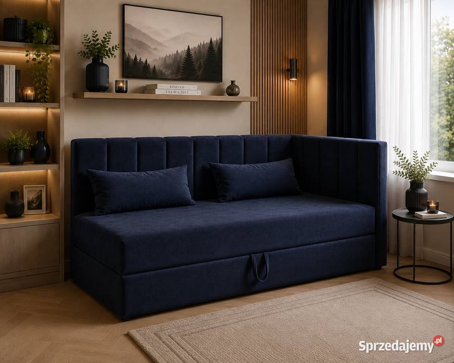 Wygodne łóżko dziecięce 90200 z pojemnikiem na 90cm Kępno