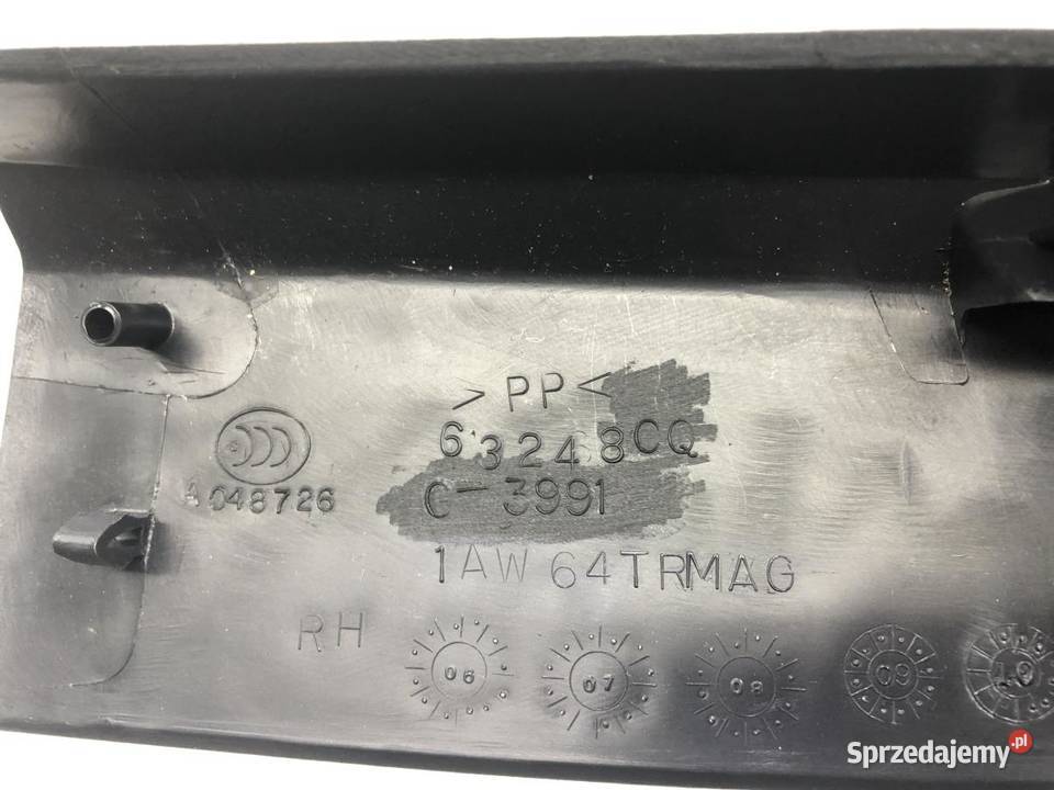 LISTWA PROGOWA PRAWY TYŁ JEEP COMPASS I LIFT