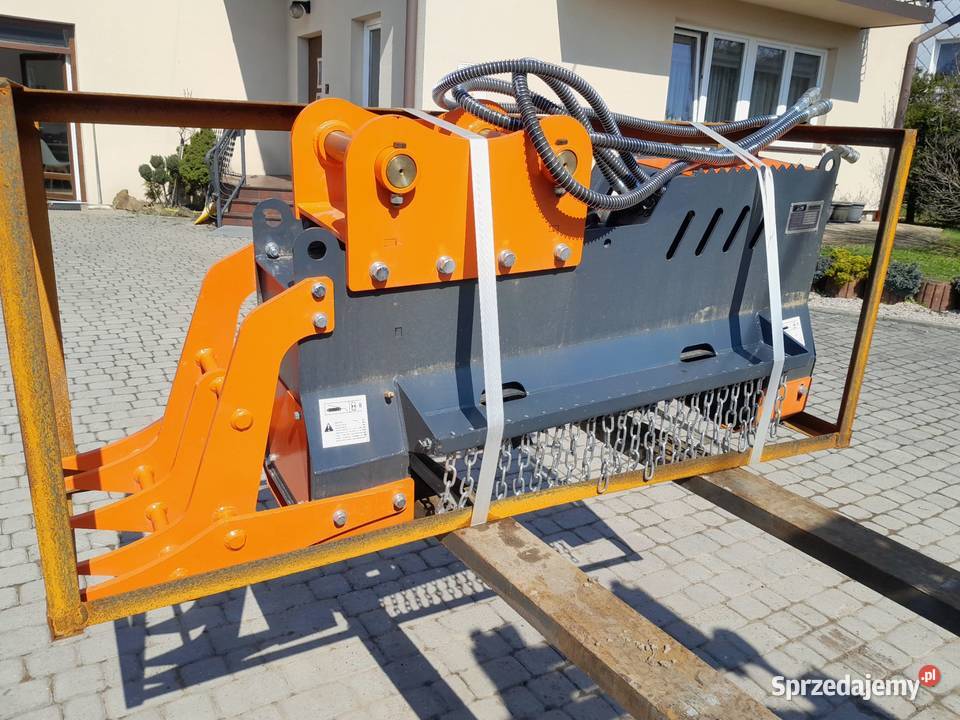 Mulczer hydrauliczny bębnowy karczownik zarośli Maszyny budowlane Maków Podhalański