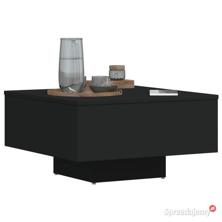 Stolik kawowy czarny 60x60x315 materiał mazowieckie Warszawa sprzedam