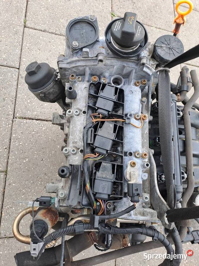 Volkswagen Polo 9n 12 12v silnik kompletny kod Rok produkcji 2007 śląskie Jastrzębie-Zdrój