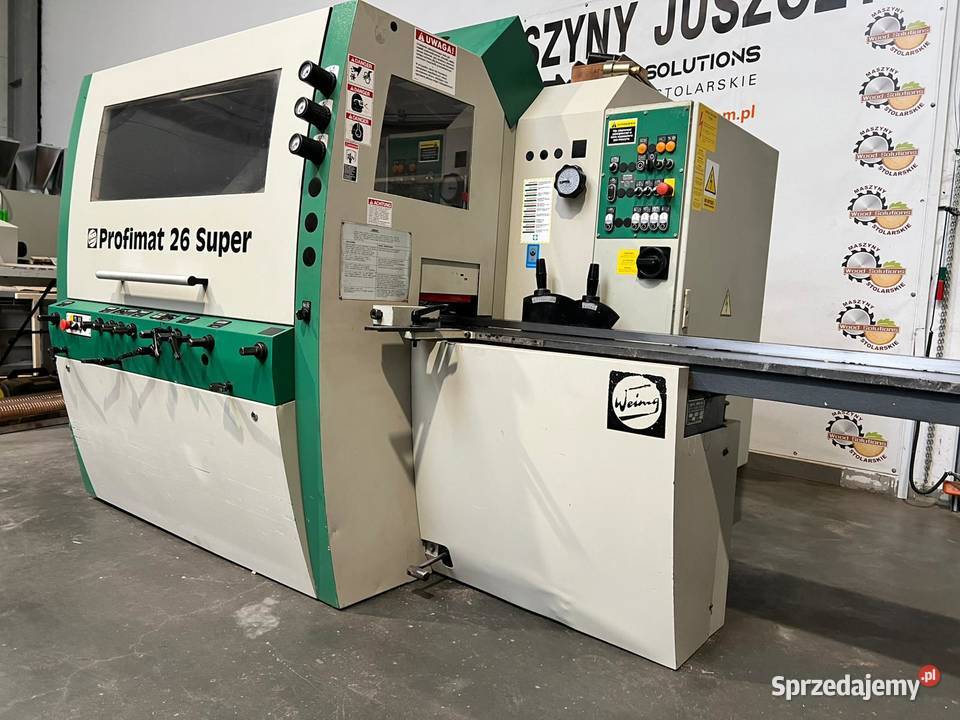 Strugarka czterostronna Weinig Profimat 26 Super Juszczyn