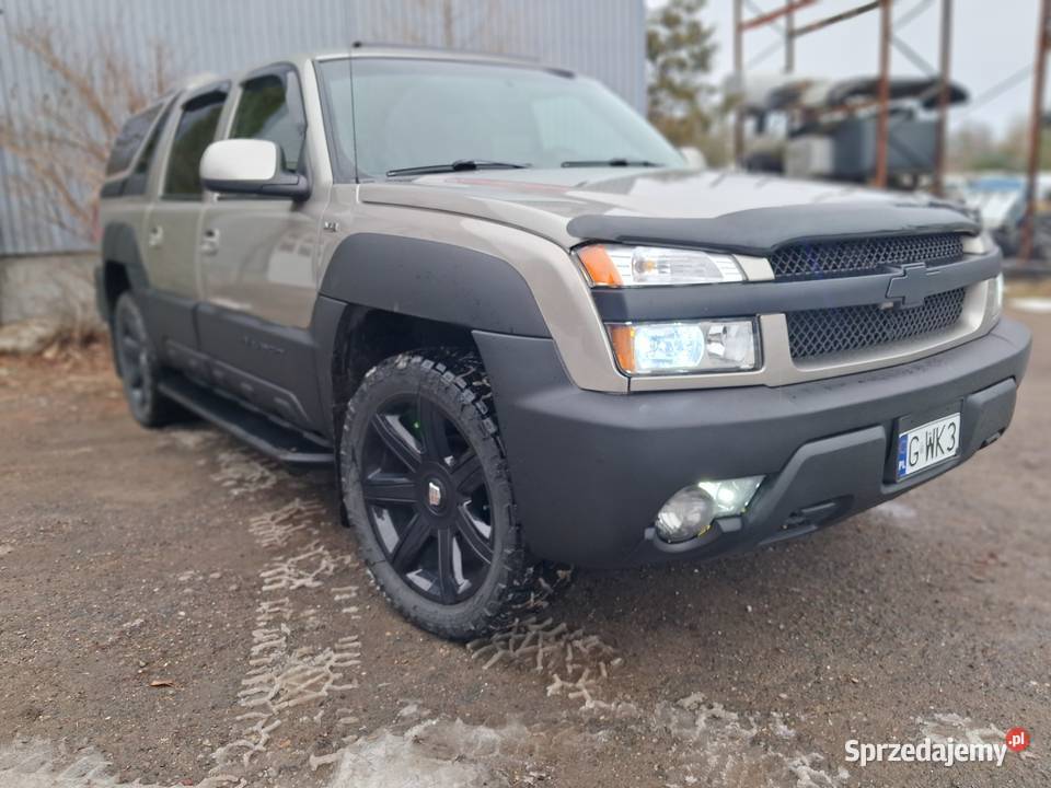 Chevrolet avalanche Z71 pickup 2003r 190 53 v8 czujnik parkowania Sierakowice
