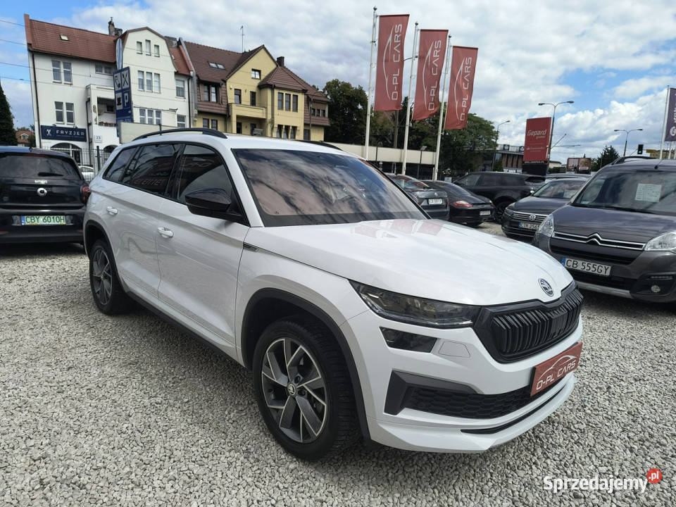 koda Kodiaq 4X4 DSG 1 właściciel Salon Full LED Kodiaq Bydgoszcz