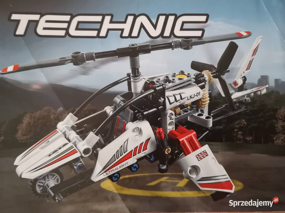Lego Technic 42057 Ultra lekki Helikopter 2w1 Otrębusy
