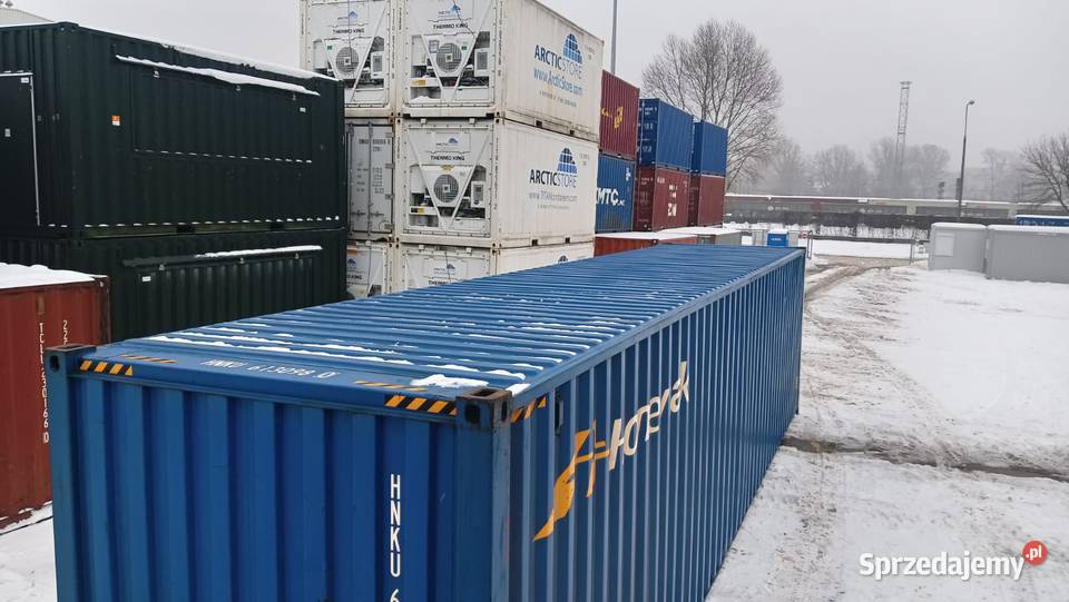 Kontener morski 40 HC IICL stan RĘKI Magazynowanie łódzkie Łódź