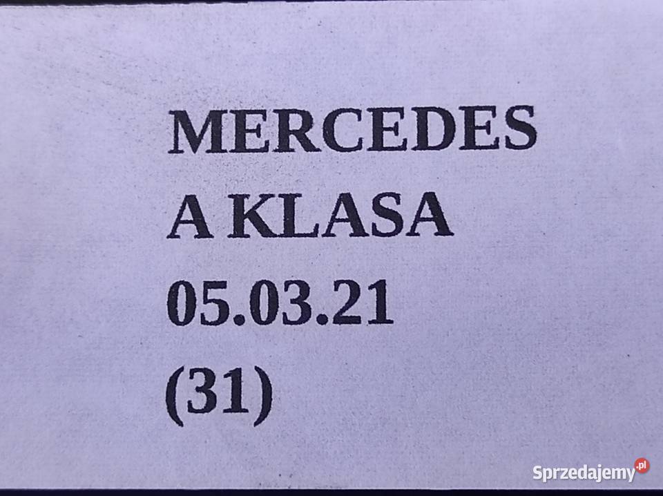 MODUŁ STEROWNIK HAKA MERCEDES A KLASA W168 LIFT