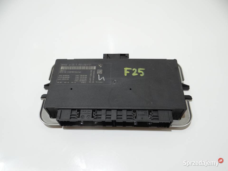 STEROWNIK ŚWIATEŁ BMW X3 F25 9250458 osobowe Strzyżewice