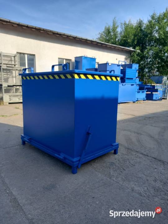 Kontener z otwieranym dnem PMDC 1400 L producent Produkcja Kielce