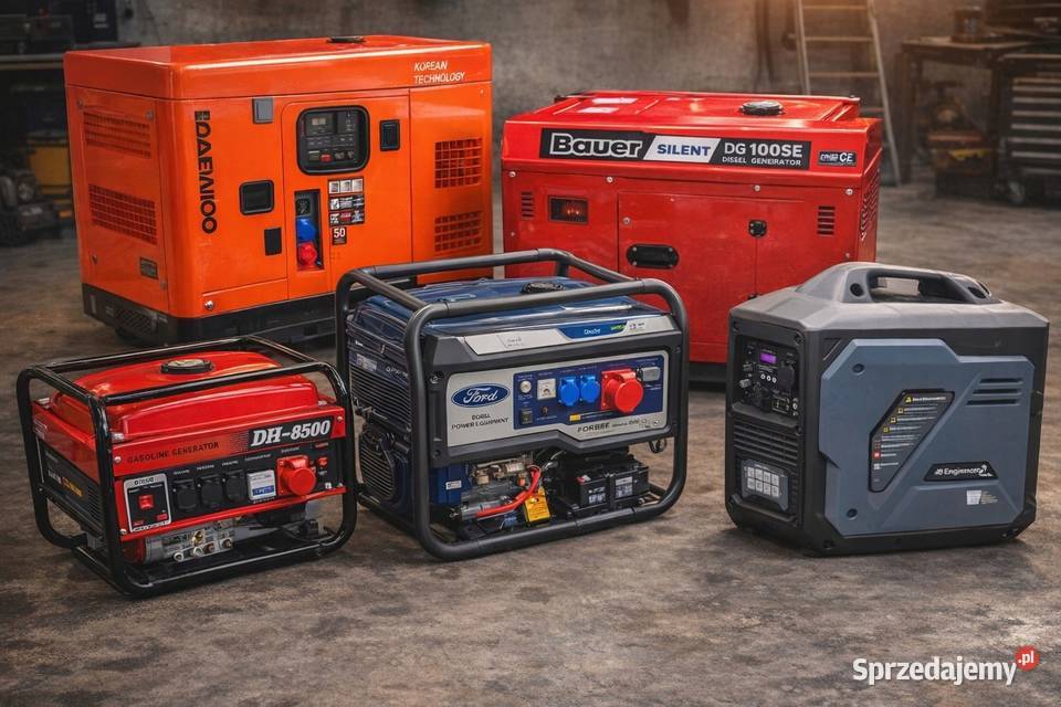 Agregat Generator prądotwórczy Daewoo GDAX9250E3 Kiczyce sprzedam