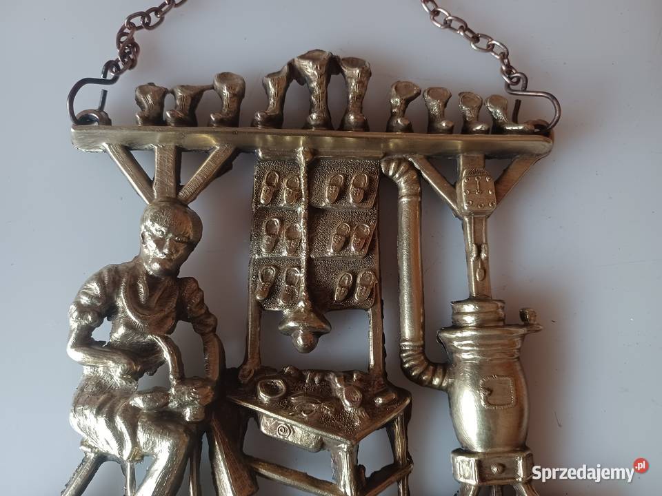 Wieszak mosiężny Mosiądz Kolekcja wielkopolskie Poznań sprzedam