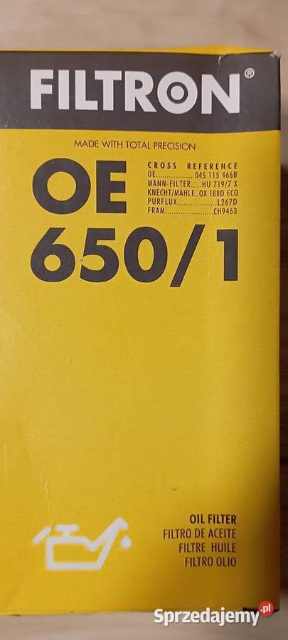 Filtron OE6501 filtr oleju mazowieckie Warszawa sprzedam