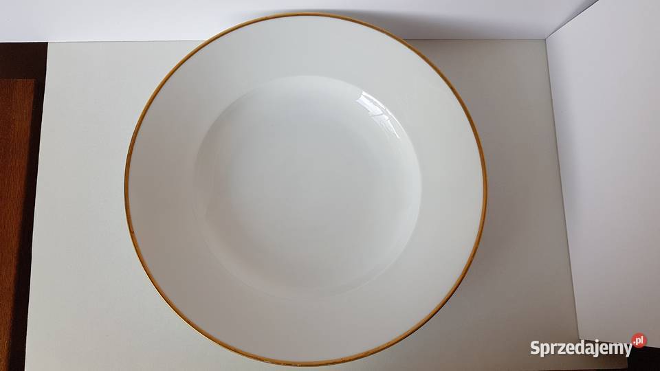 Porcelanowa duży głęboki talerz 315 ze sprzedam