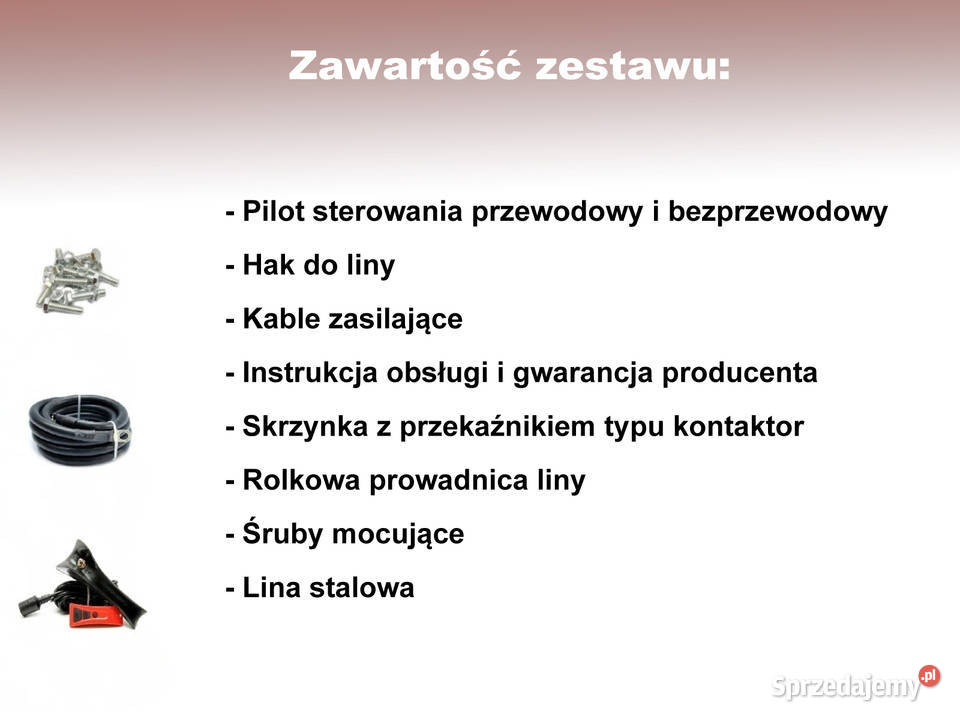 Wyciągarka Wciągarka Dragon Winch Autolawety świętokrzyskie Kielce