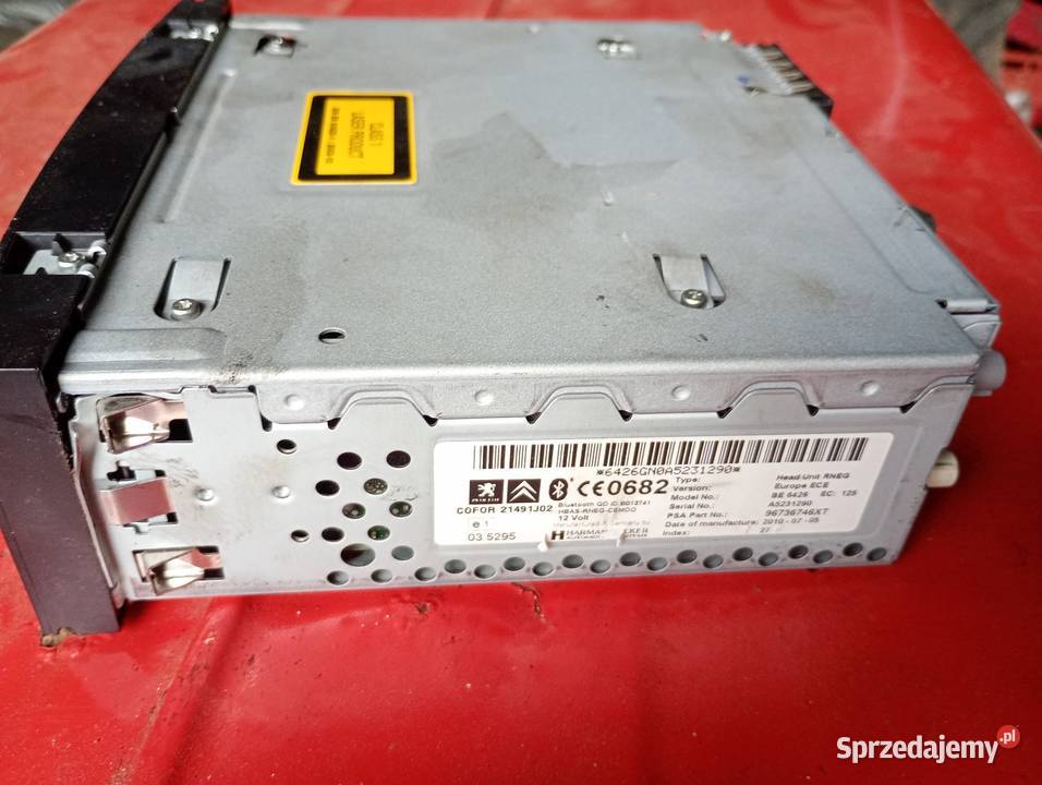 Radio nawigacja Peugeot 308 T7 96736746XT Udrzynek sprzedam