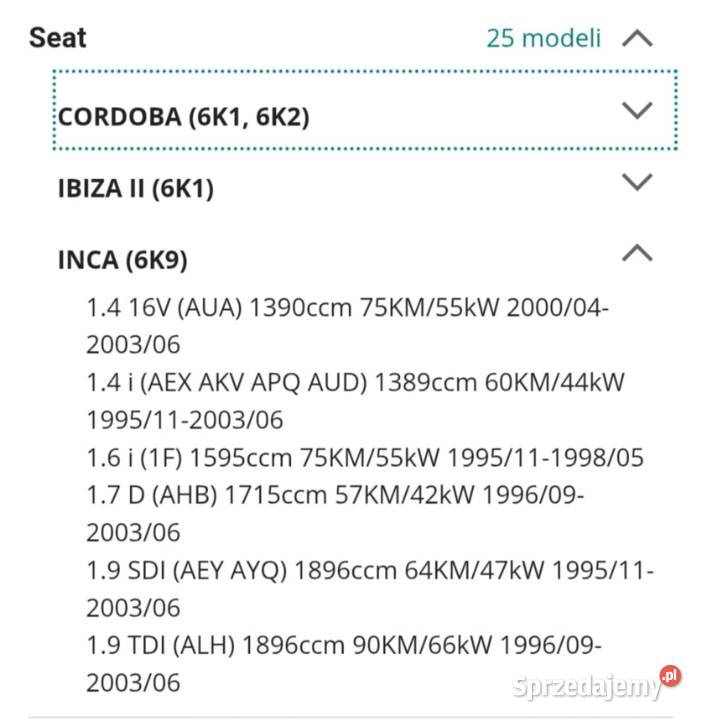 Lampa reflektor prawy Depo do Seat Oświetlenie Legnica