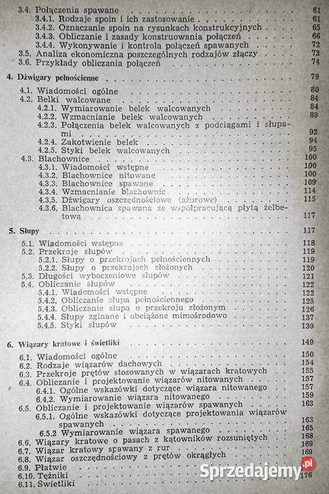 Konstrukcje stalowe Mikołaj Żyburtowicz Rok wydania 1974 Chełm sprzedam