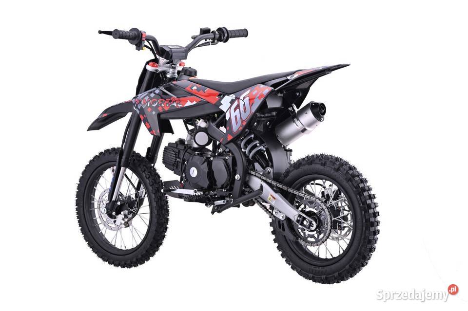 Motor spalinowy 110cc IMMORTAL czerwony cross Motocykle, skutery, quady Łopuszno