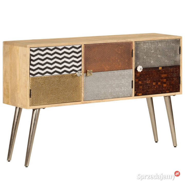 Szafka 120x30x75 lite drewno mango WM247341 Pozostałe Warszawa