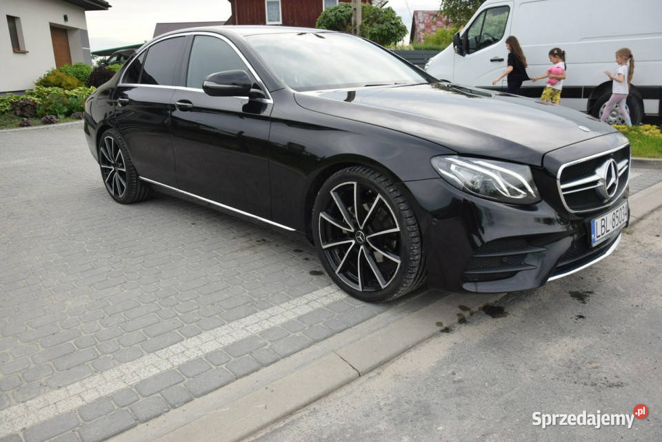 Mercedes E 200 20D 2019r AMG Super Stan Rok produkcji 2019 Majdan Sieniawski