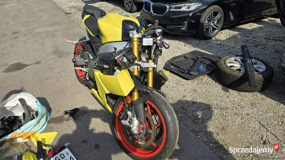 Aprilia RS RS 660 Odpala 2022r Uszkodzona łańcuch