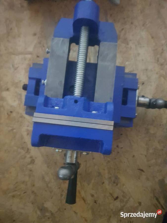 Imadło maszynowe krzyżowe dwuosiowe obrotowe