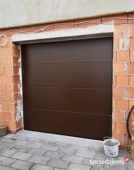 Brama garażowa segmentowa ocieplana 2500x2500 Grybów sprzedam