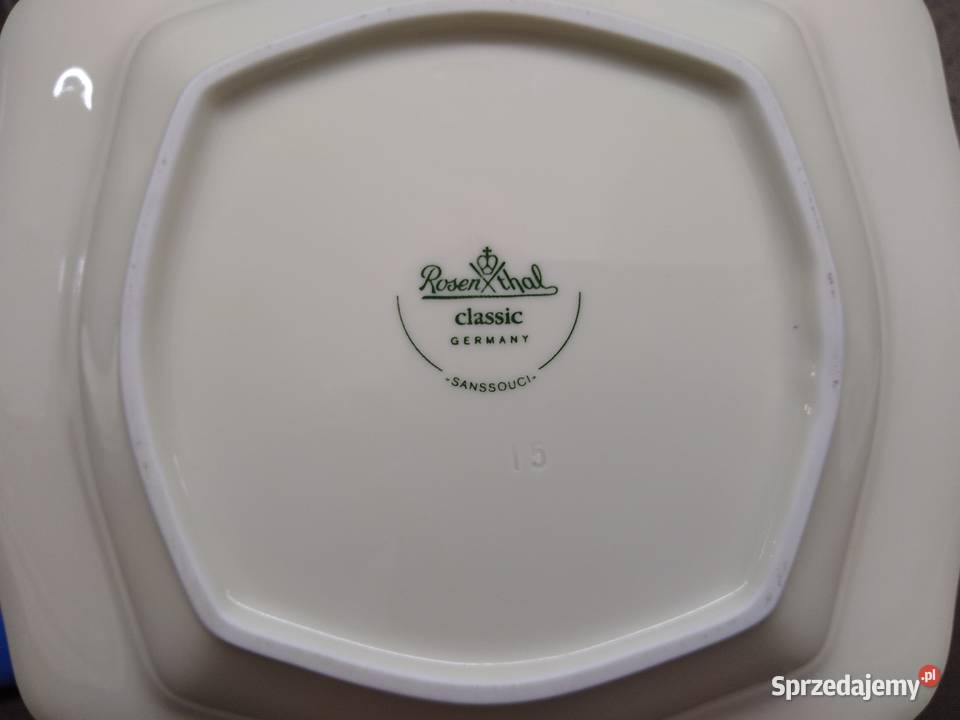 Salaterka misa Rosenthal Sanssouci Gold 24 wielkopolskie Kalisz