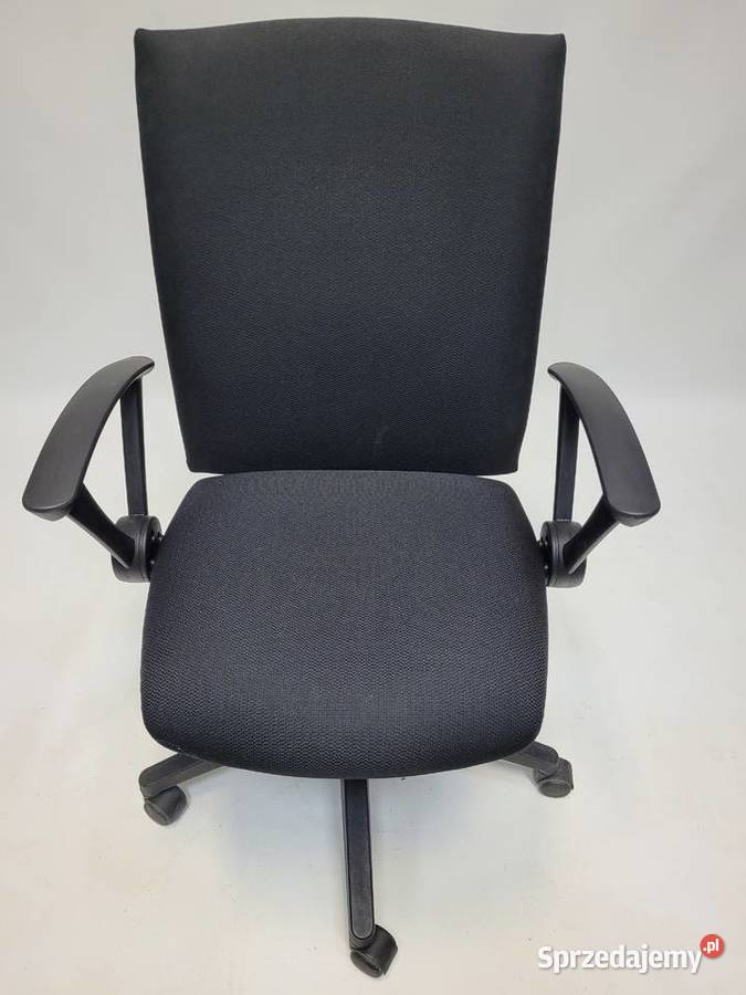 Fotel biurowy Haworth czarny dost 10 sztuk Poznań