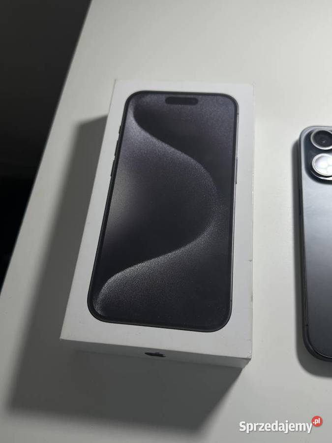 Sprzedam iPhone 15 Pro 128GB Black Titanium 87 Nowa Sarzyna