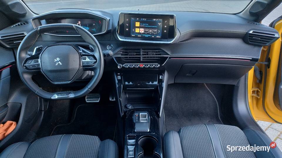 Peugeot 208 GT Automat 2023 2700 przebieg immobilizer śląskie Bielsko-Biała sprzedam