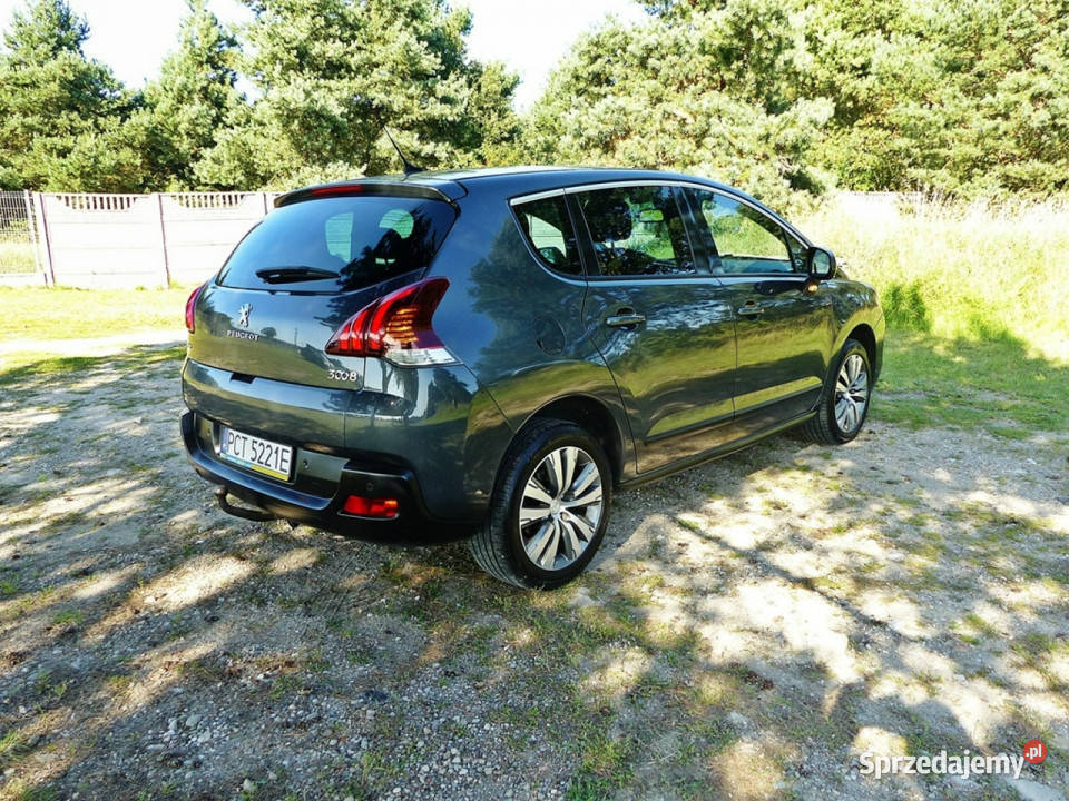 Peugeot 3008 12 eTHP 131ClimatronicAluPełna ASR (kontrola trakcji) wielkopolskie