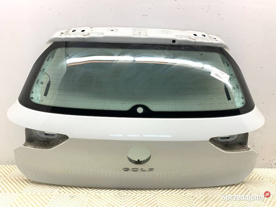 KLAPA TYŁ VW GOLF VIII Hatchback BIAŁY TYLNA