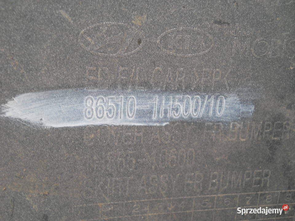 KIA CEED I LIFT ZDERZAK PRZEDNI PRZÓD