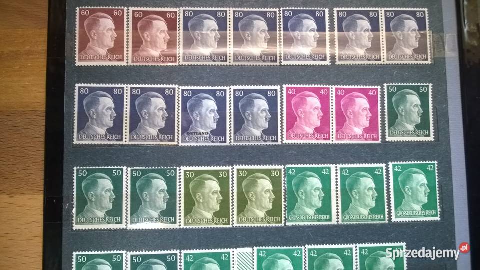 znaczki III RZESZA zestaw 79 czyste Filatelistyka