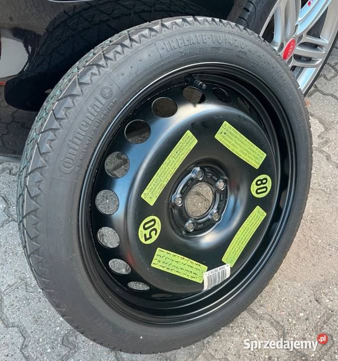 Koło zapasowe dojazdowe 5x112 Audi A4 S3 RS4 A5 lubelskie Zamość