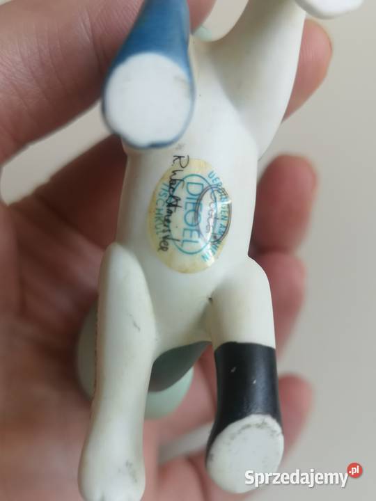 Figurka porcelanowa kot Goebel vintage Toruń