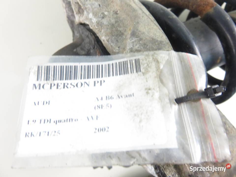 MCPERSON PRAWY PRZEDNI AUDI A4 B6 Avant 8E5 19