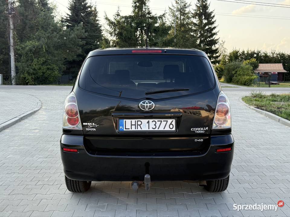 Toyota Corolla Verso 22D 177 2006r 7osobowy Stan lubelskie