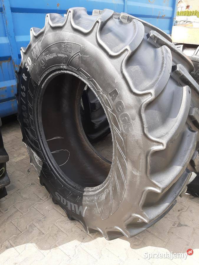 Opona używana rolnicza 54065R30 MITAS AC675 1600 Opony rolnicze podlaskie
