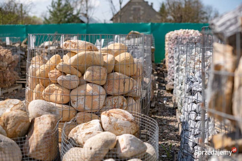 Kamień ogrodowy ozdobny grysy kora kamienna