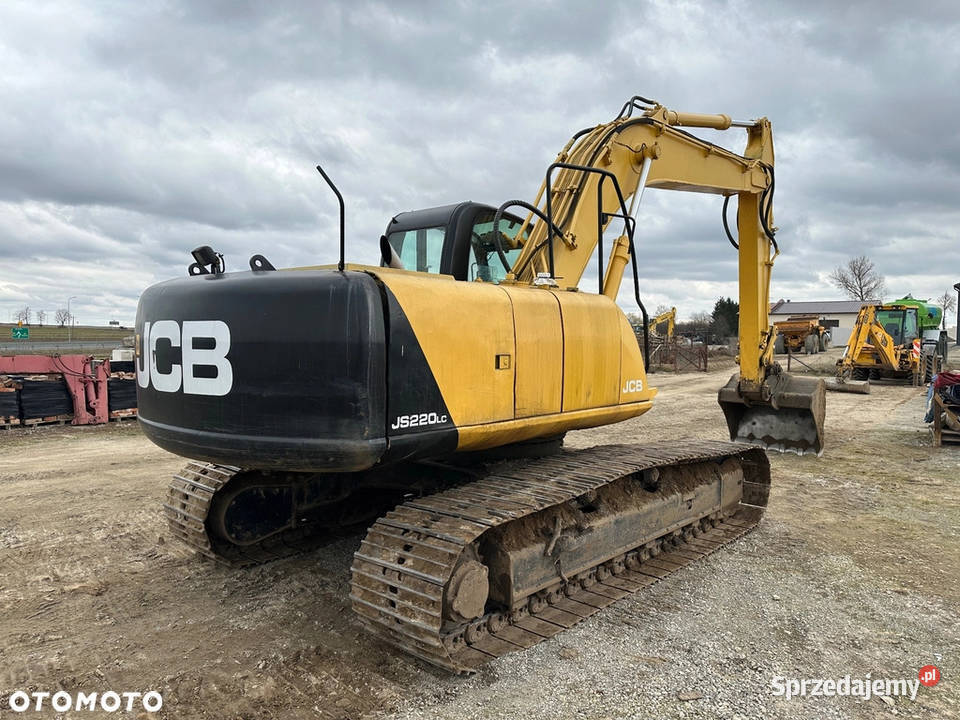 JCB JS220 LC Koparki Maszyny budowlane podlaskie Łomża